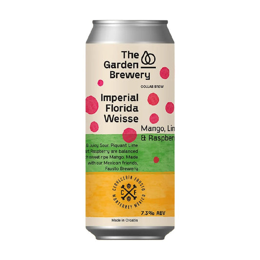The Garden Brewery - Imperial Florida Weisse Mango, Lime & Raspberry
