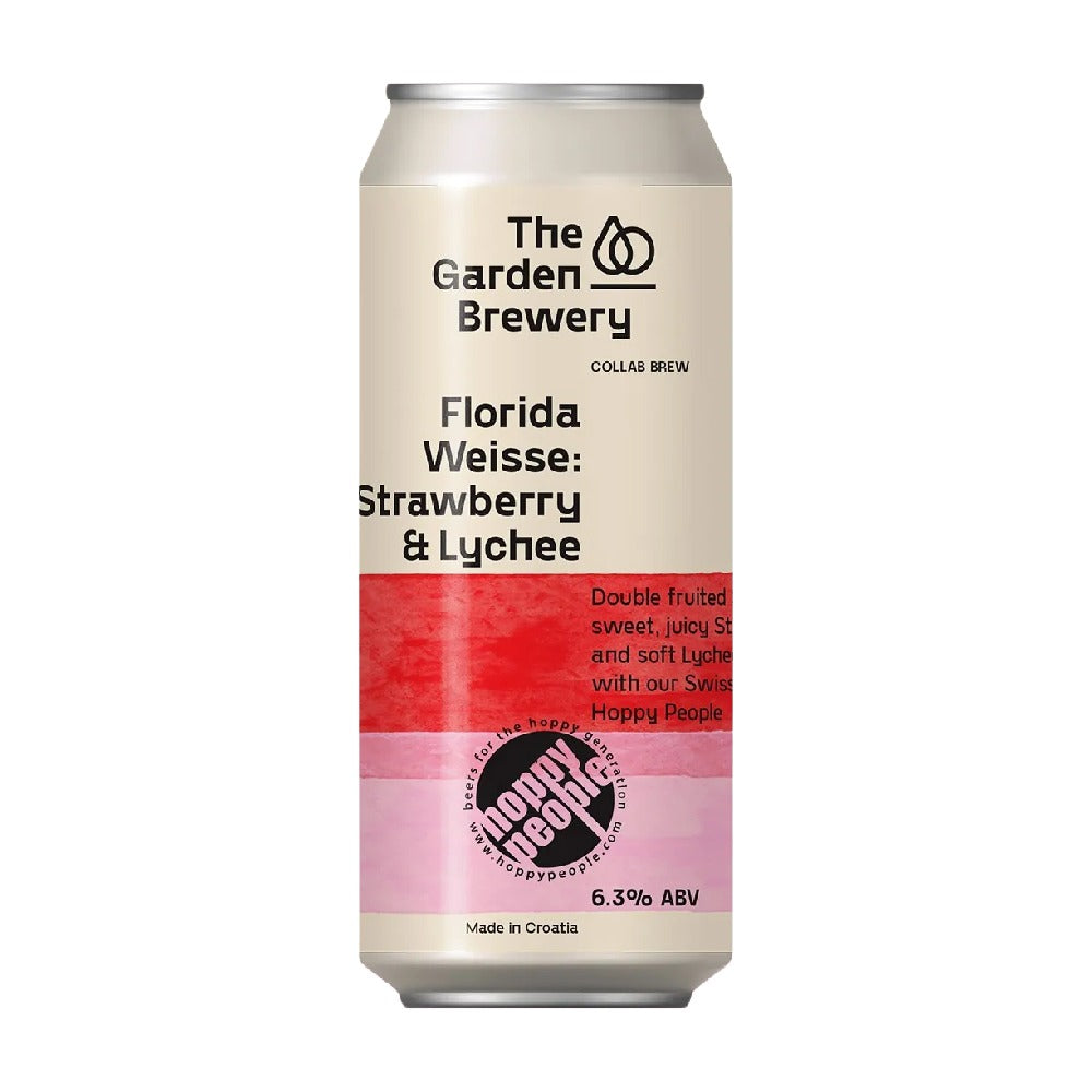 The Garden Brewery - Florida Weisse: Strawberry & Lychee