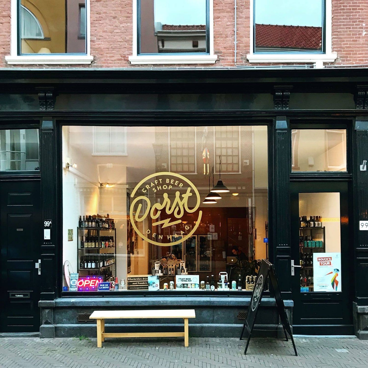 Dorst Craft Beer winkel aan de Boekhorststraat 99 in Den Haag